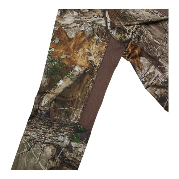 Realtree Boys Long Sleeve Camo Shirt Scent Control Size XL16-18 Stretch Vented - Picture 3 of 9